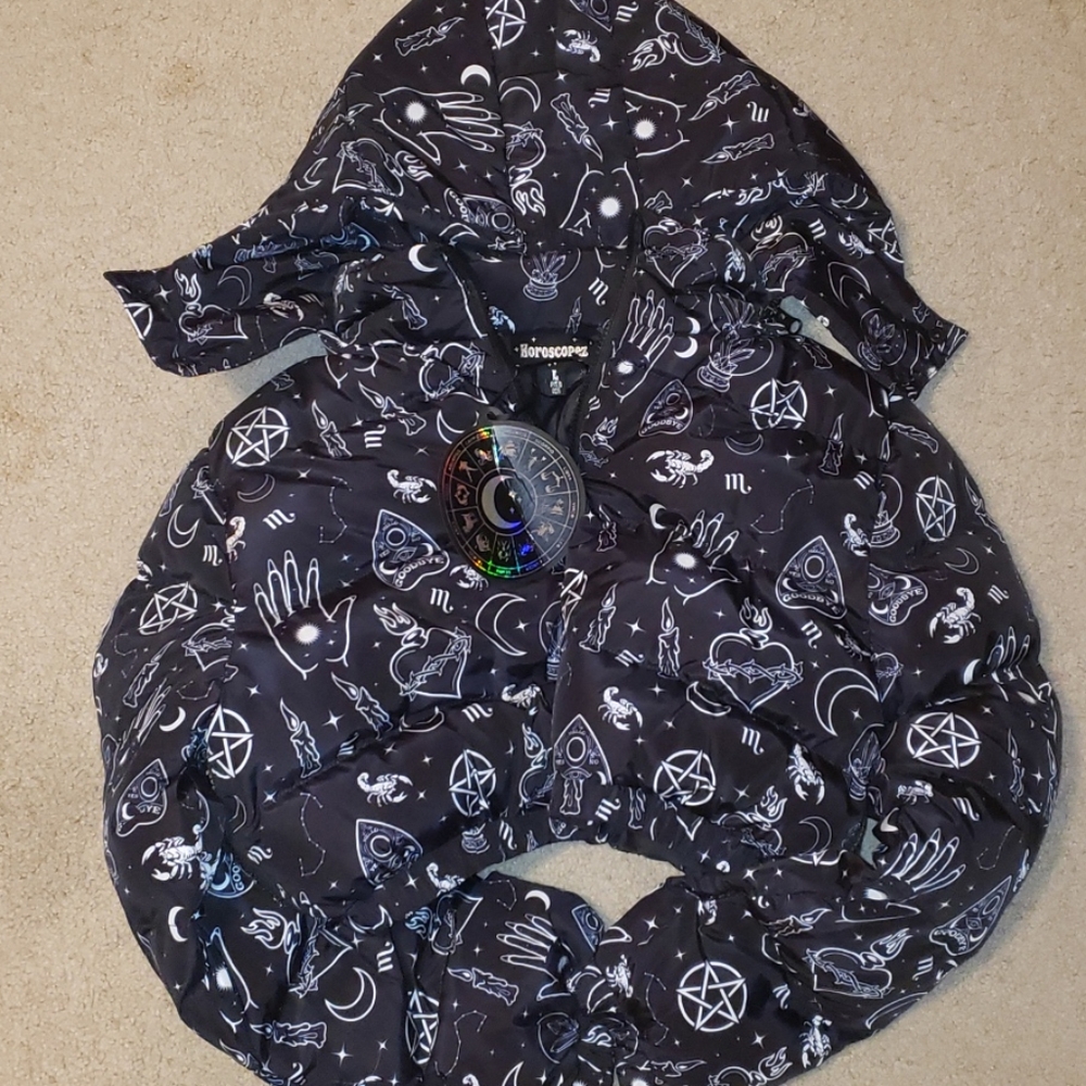 puffer jacket crop N.W.T
